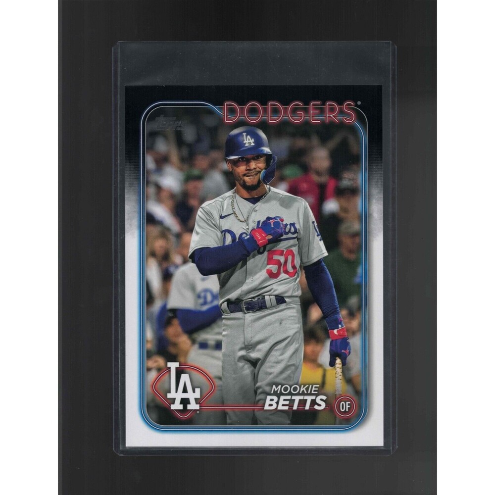 Mookie Betts SP 2024 Topps Flagship Collection #OTB-13 Oversized Dodgers